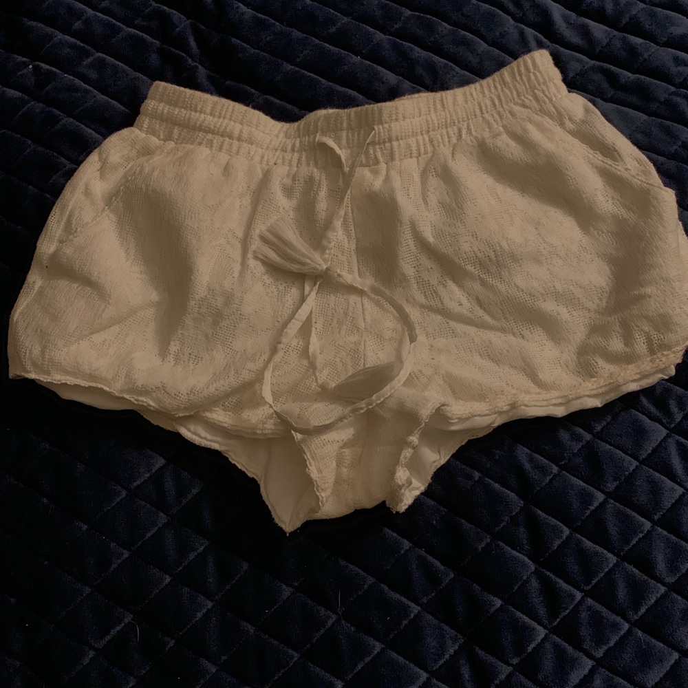 White Summer Shorts